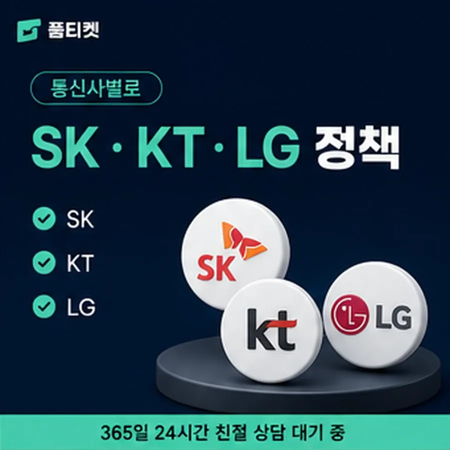 품티켓 유플러스 회선의 소액결제한도현금화 남은 금액 찾기 안내 이미지